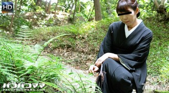 A young lady but an obscene mourning wife