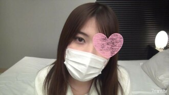 初撮り♥ルックス・スタイル抜群なＳ級美人受付嬢が生チンポで膣アクメ♥最後は顔出しで生中出し懇願♥実はどMでスケベ大好き美女が隠語調教でリミッター解除♥「硬いオチンコが膣内でビクビク動いてるぅ♥♥」
